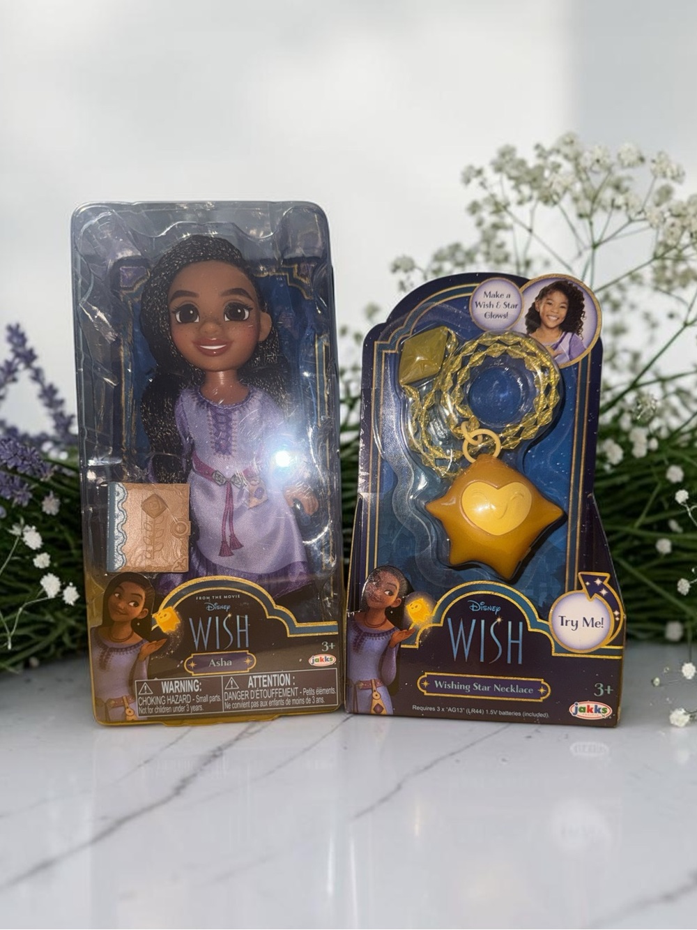Disney Wish Asha Doll & the Wishing Star Neckace